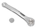 GPO pedal crank left square chrome | Pony (P8082) GPO pedal crank left square chrome | Pony (P8082)