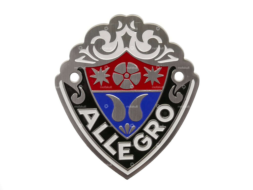 Plaque de marque "Allegro" (plate) Carousel Image 1