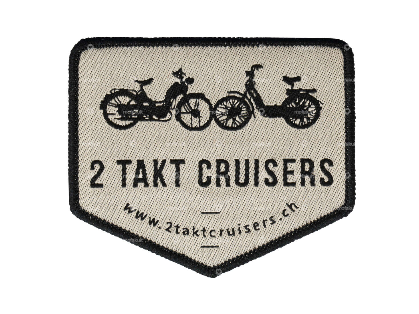 Patch de gang "2 Takt Cruisers" 75 x 65 mm Carousel Image 1