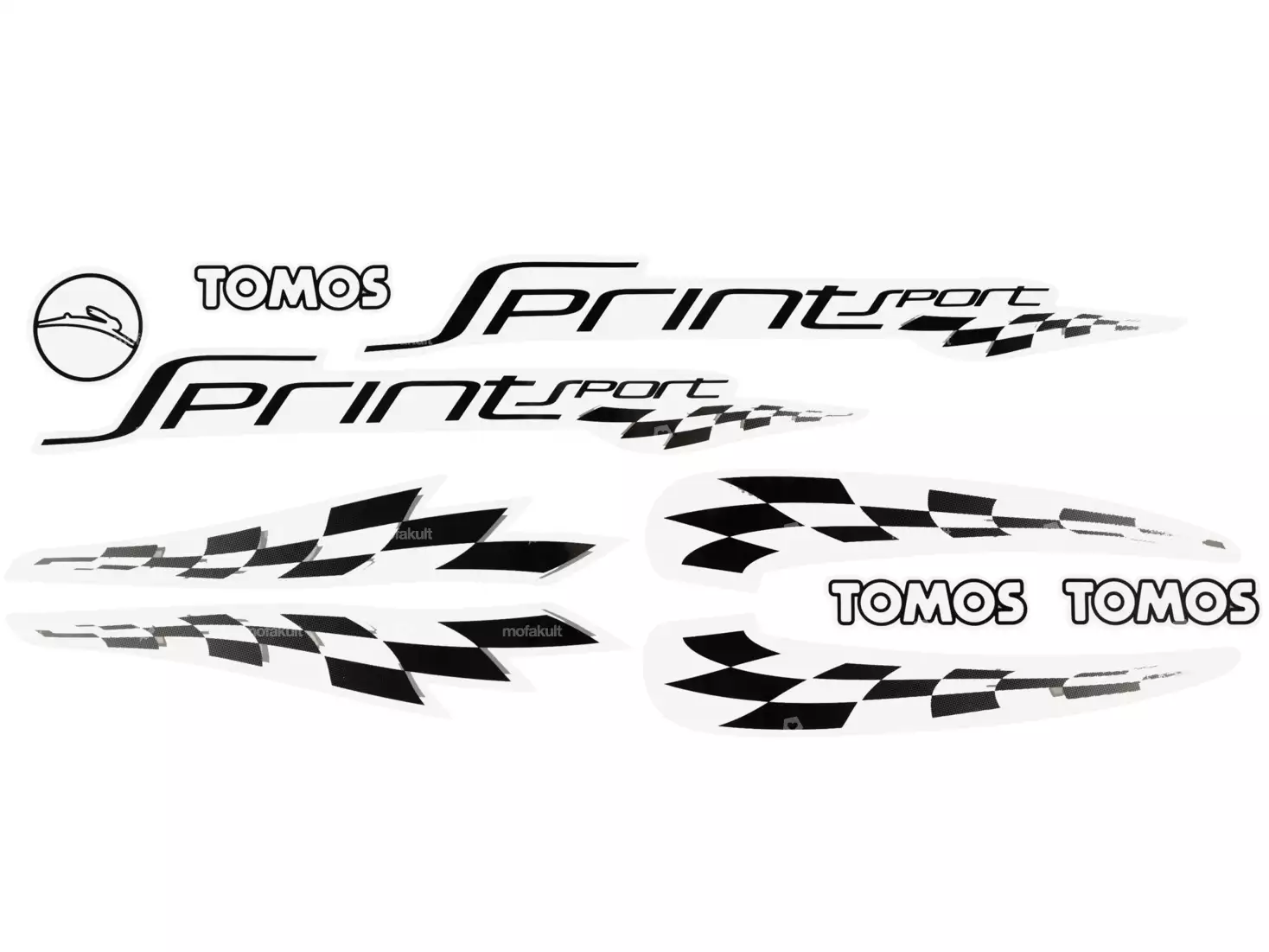 Set d'autocollants Sprintsport | Tomos | mofakult