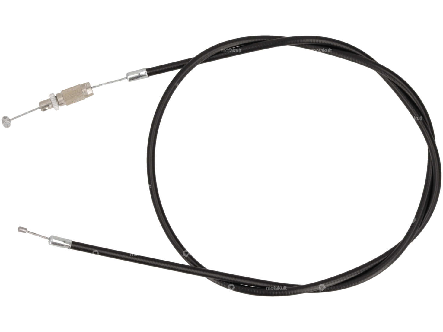 Throttle cable with cover & adjusting screw black | Kreidler Flory MF Carousel Image 1
