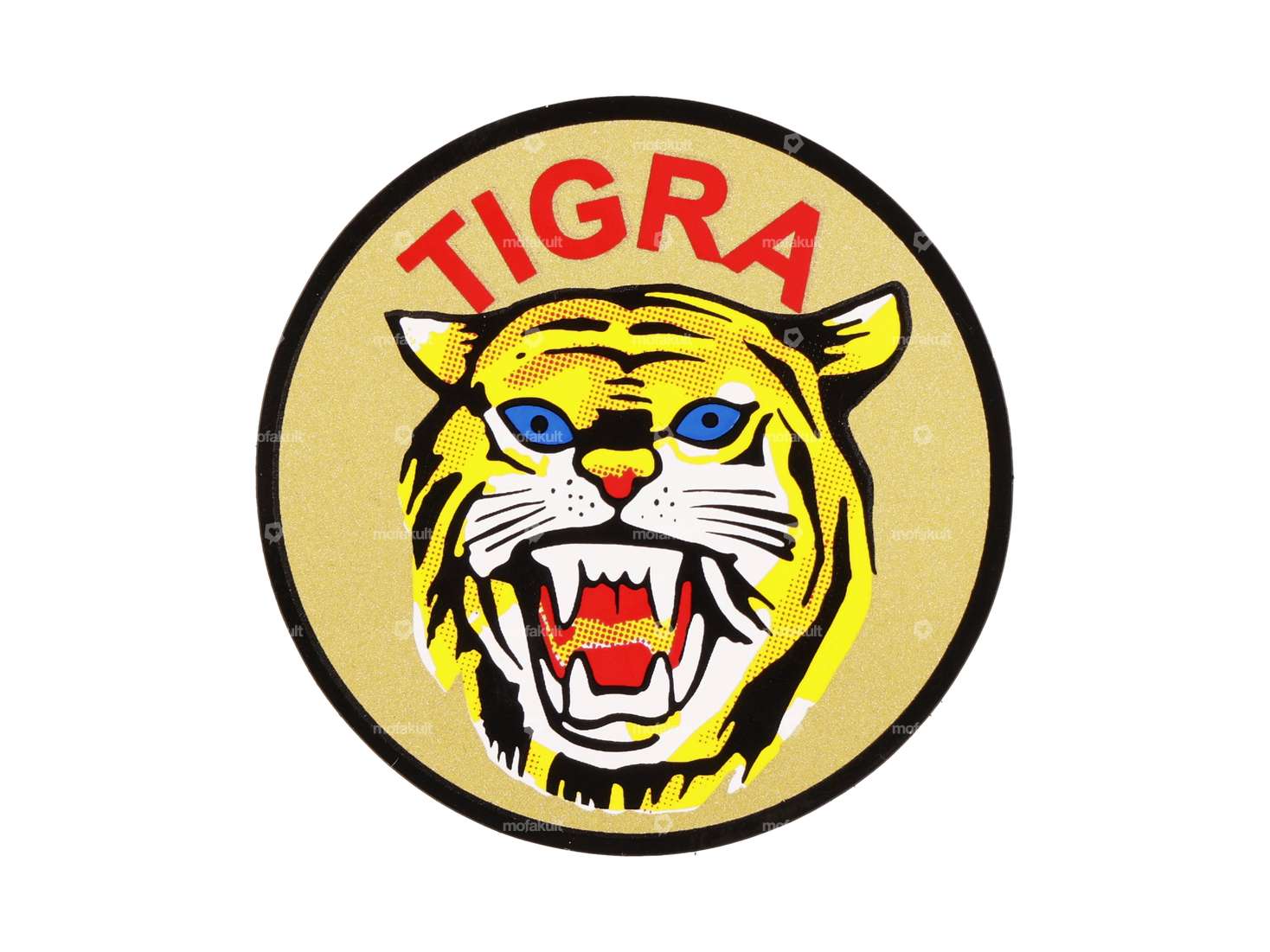 swiing® revival "TIGRA" Crest Sticker, Ø 44 mm | Tigra Pioneer Carousel Image 1