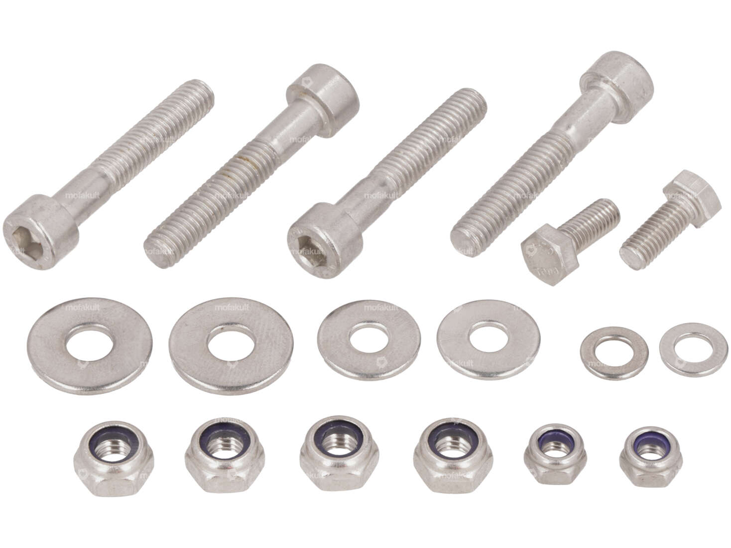 swiing® revival Kit de vis pour garde-boue avant Inox | Pony Cross 521 Carousel Image 1