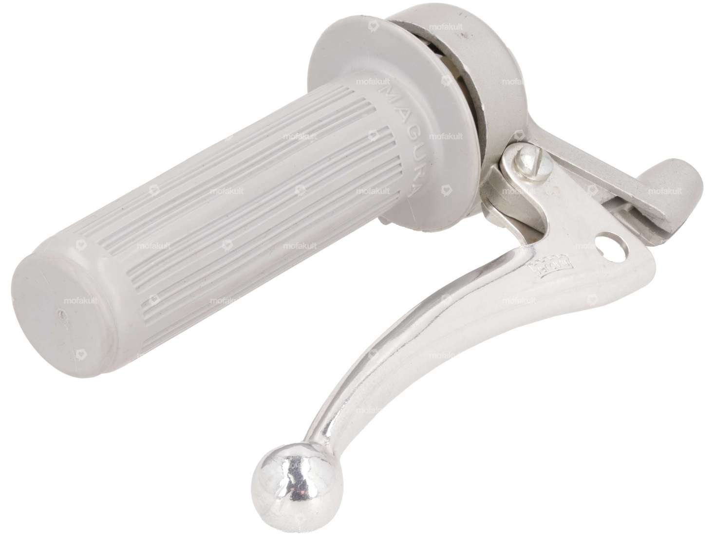 Magura throttle grip gray NOS Carousel Image 3
