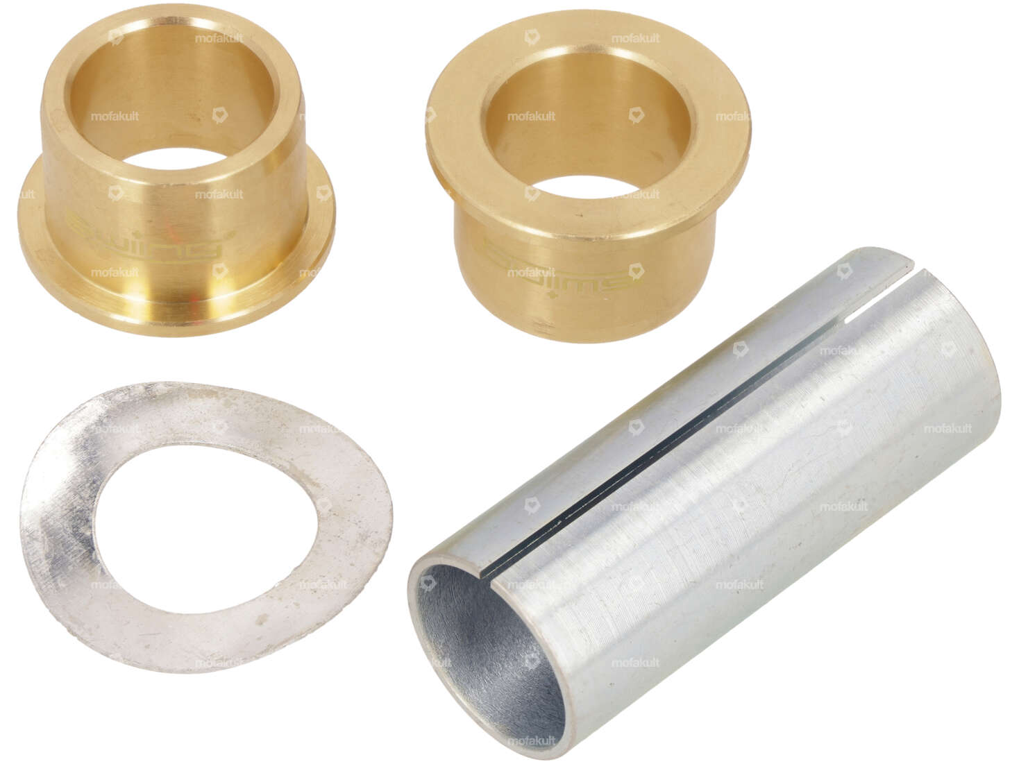 swiing® ingenious bottom bracket set brass with spacer tube | Piaggio Ciao Carousel Image 1