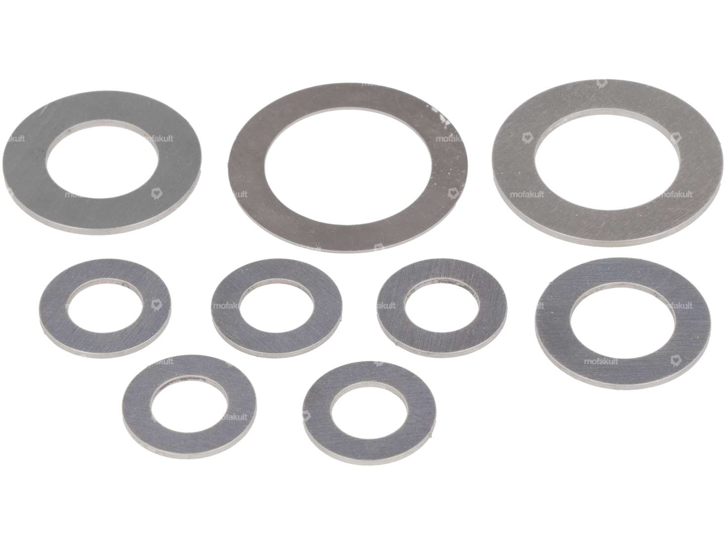 Polini set de rondelles de calage Vario boîte de vitesse | Piaggio Ciao, SI, Bravo, Boxer Carousel Image 1