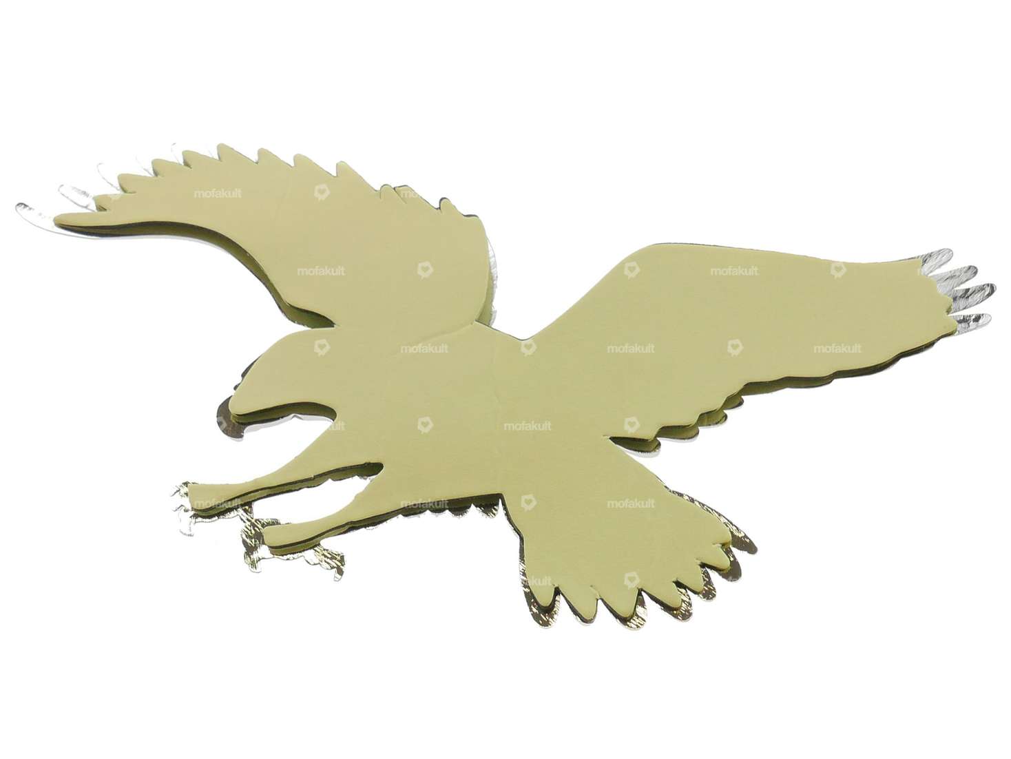 Emblème Aigle chromé géant (film adhésif) Carousel Image 2