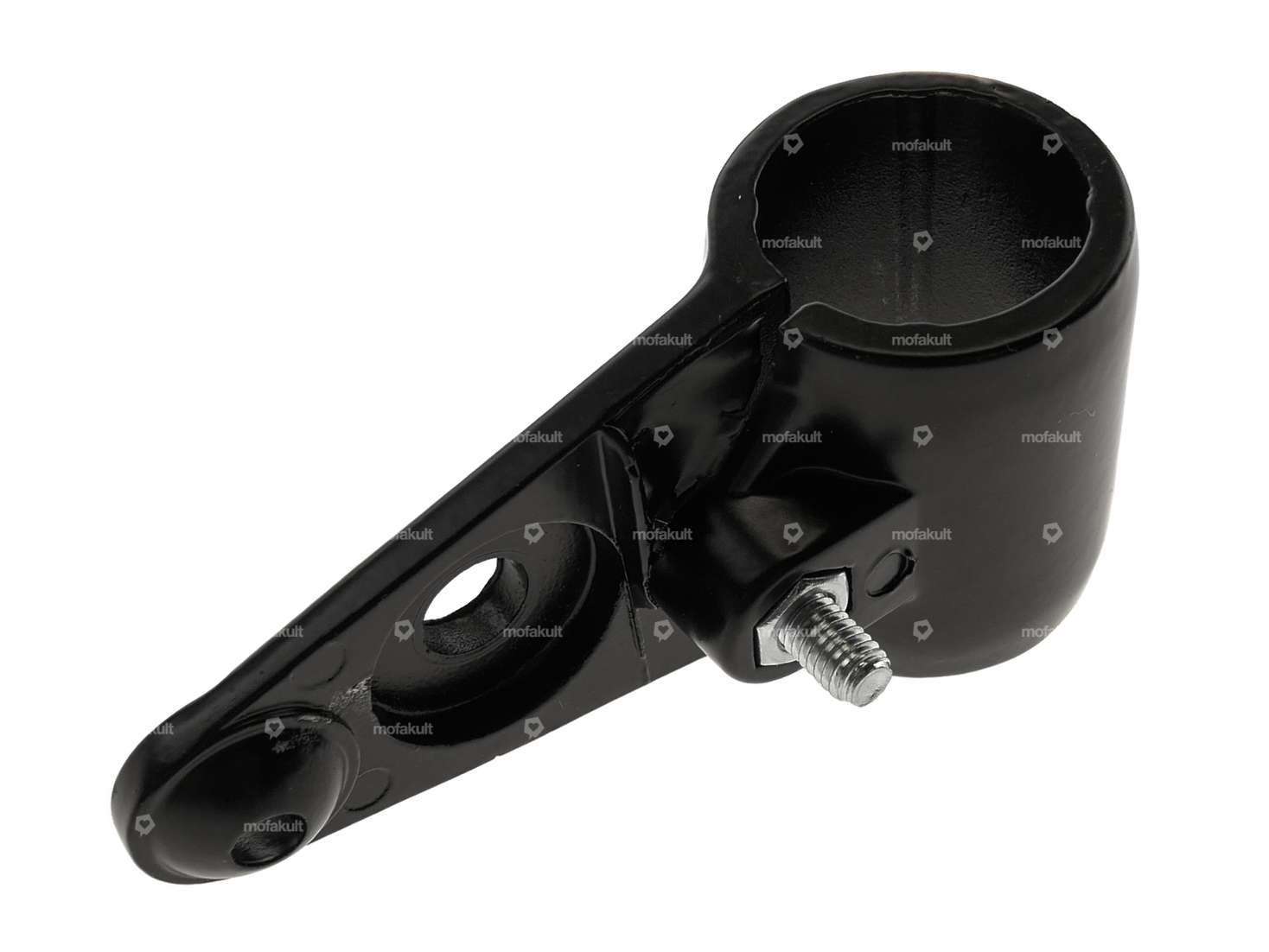 Support de lampe alu Ø 28 mm noir NOS | Fourche Alpa Carousel Image 4