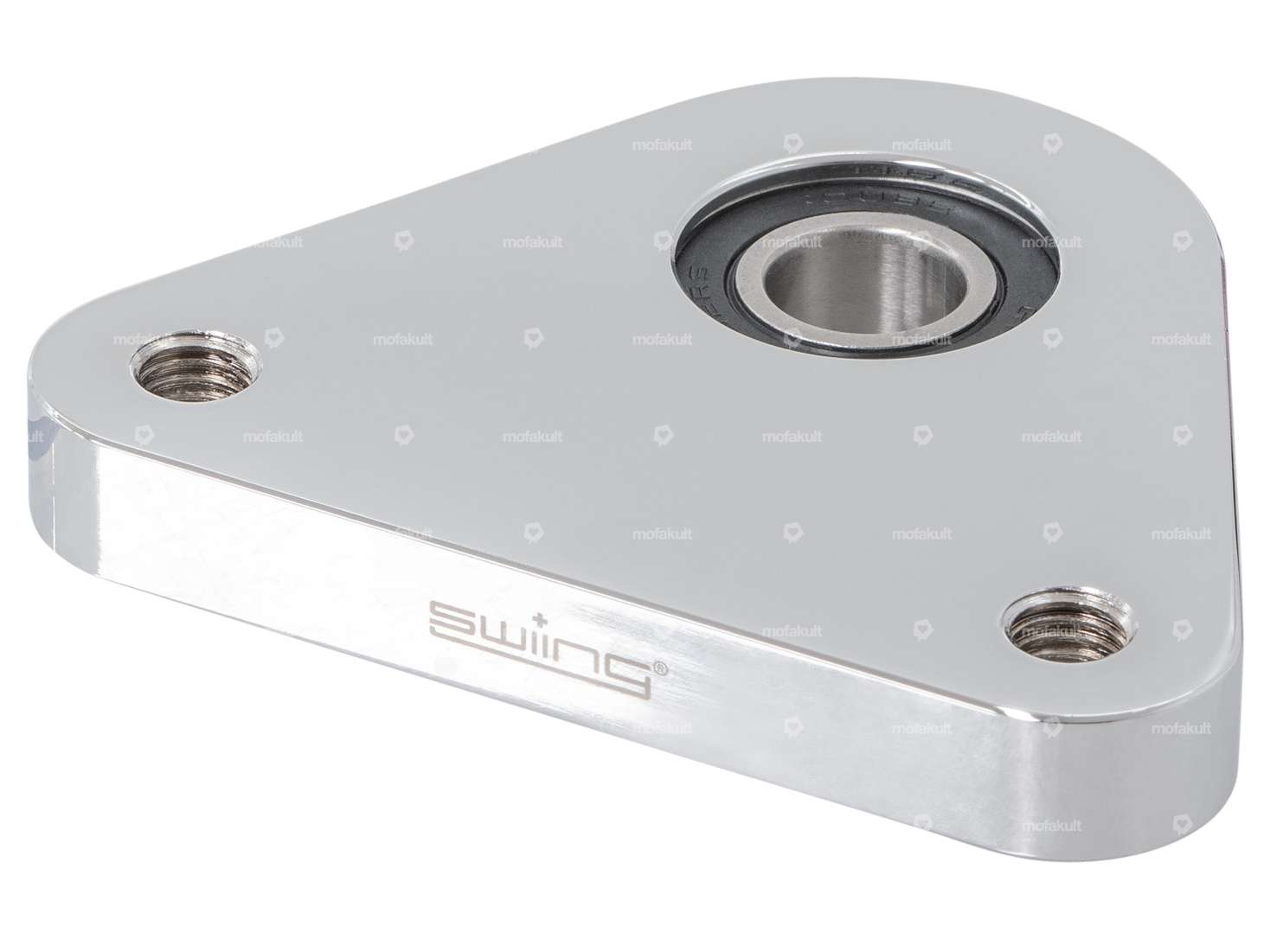 swiing® ingenious triangular bearing plate chrome | Piaggio Ciao, SI, Bravo Carousel Image 2