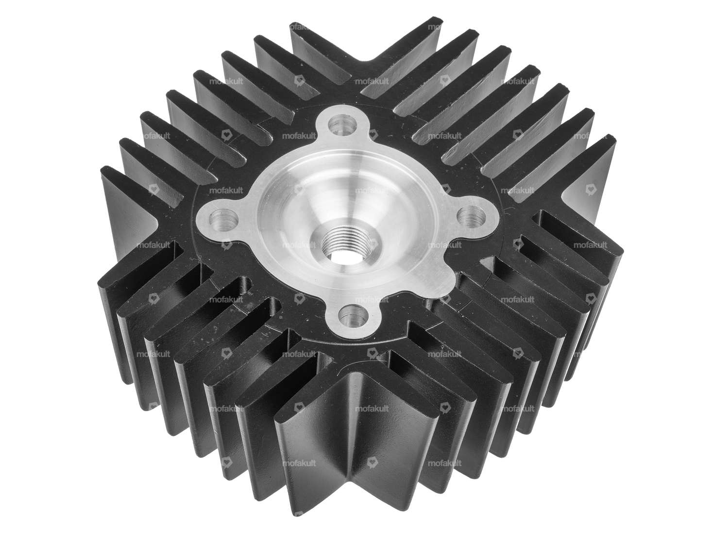 GPO 44 mm cylinder head Puch Tuning (Maxi S, N | X30 NS, NL, N-2AH) black Carousel Image 2