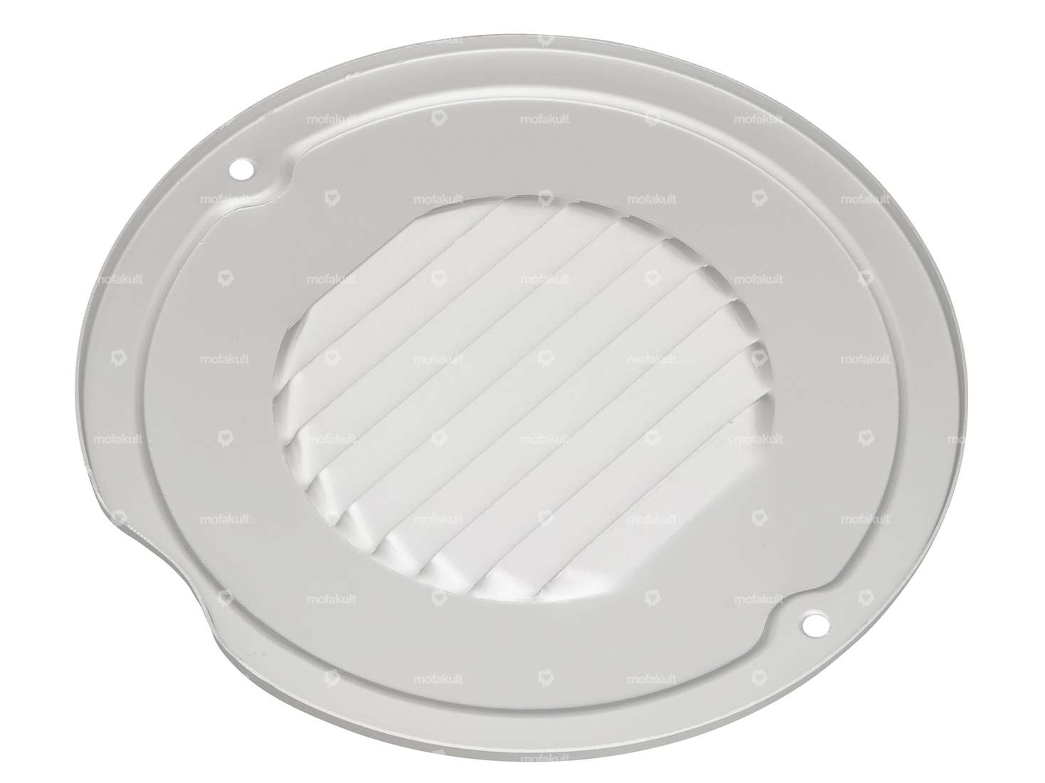 Cache ventilateur alu argent | Puch MS, VS, DS, MV, VZ (CH) Carousel Image 2