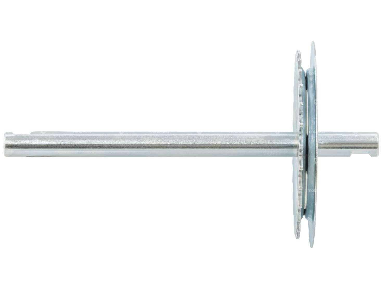 Pédalier 28 dents avec rainure de clavette, galvanisé (qualité B) | Piaggio Ciao Carousel Image 3