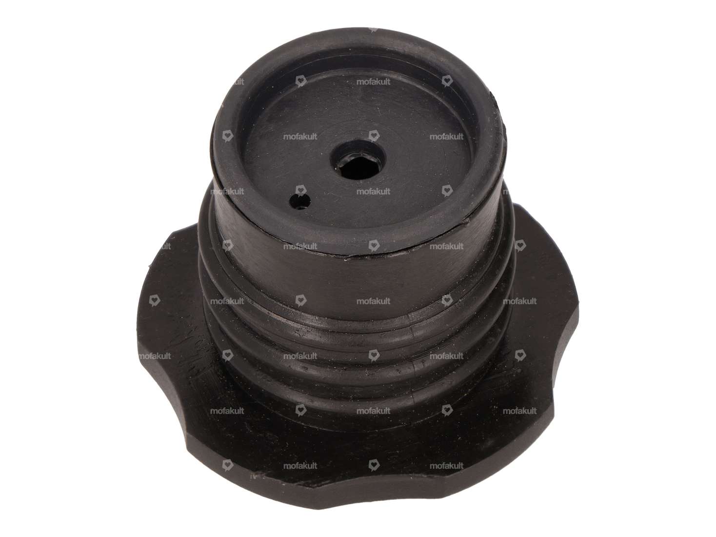 Bouchon de réservoir "Peugeot" Ø 30 mm emboîté noir | Peugeot 103 Carousel Image 2