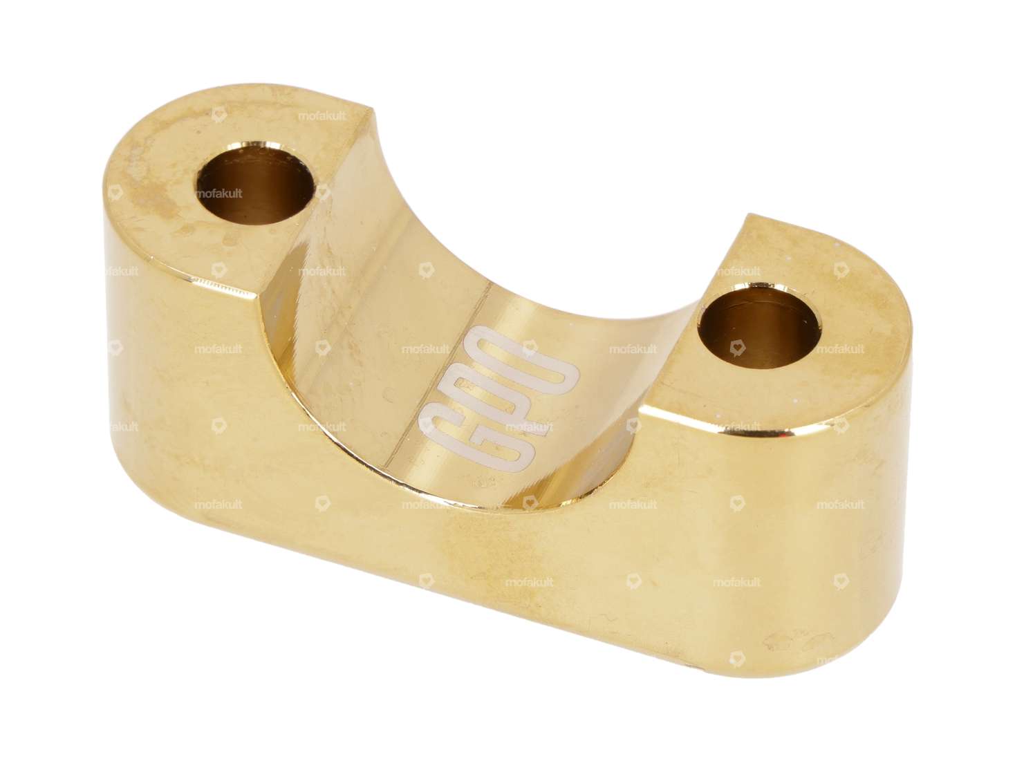 GPO Pont de serrage EBR Plaque de fourche en fonte or Carousel Image 2