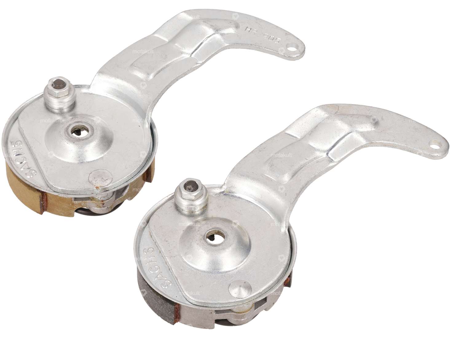 Plaque d'ancrage de frein HR 905 fortement coudée Ø 90 mm arrière NOS | Tigra Pionier / Hercules 621 Carousel Image 5