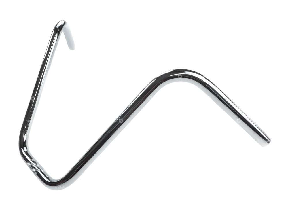 Guidon plaque de fourche 34 cm chopper chrome Carousel Image 2