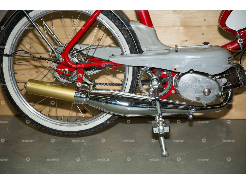 swiing® ingenious Coude d'échappement 28 mm chrome | Puch X30 Velux Carousel Image 5