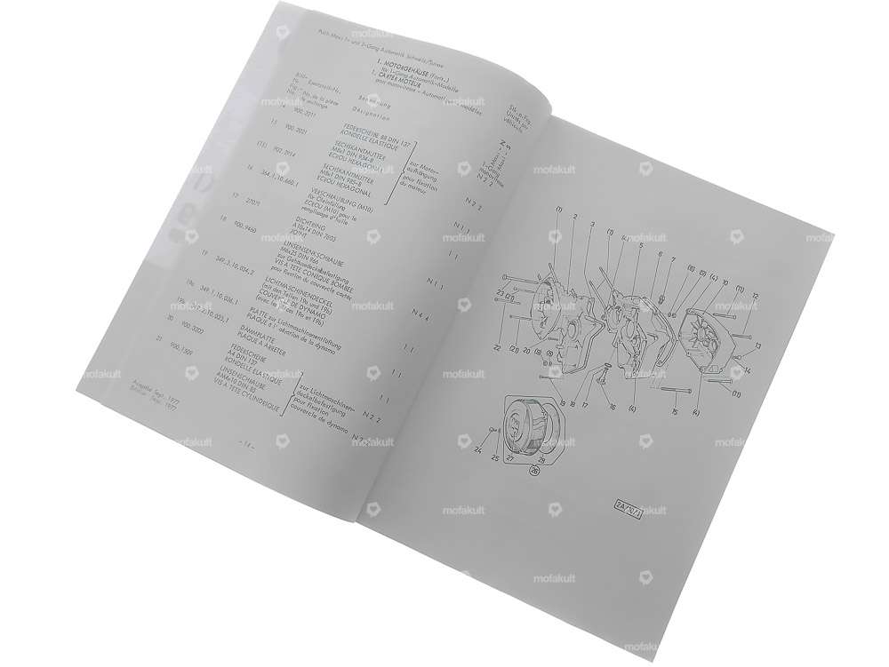 Catalogue de pièces détachées | Puch Maxi S, N, S-2A (CH) Carousel Image 2