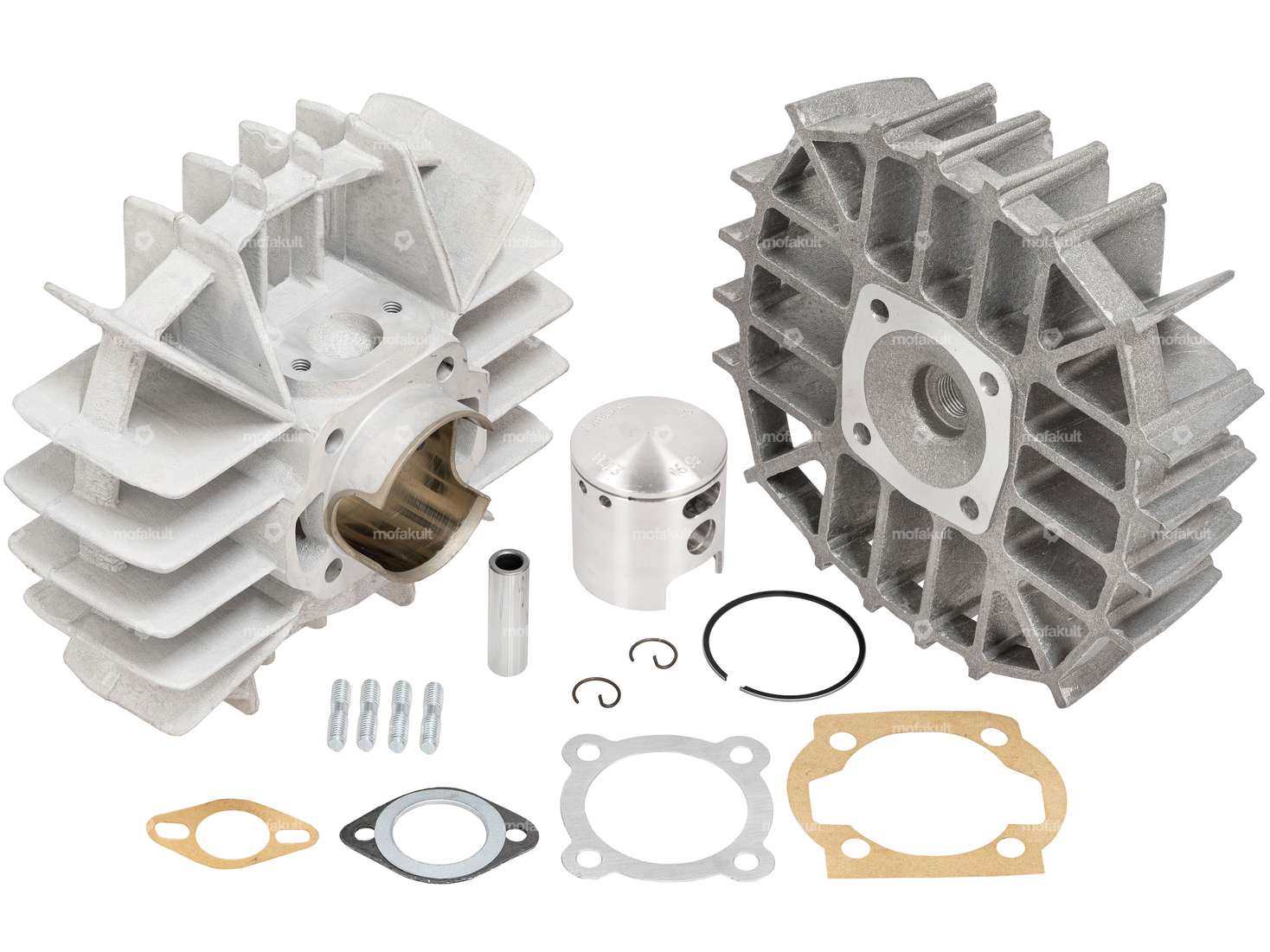 Airsal 47 mm cylinder kit angled exhaust | Puch Carousel Image 1