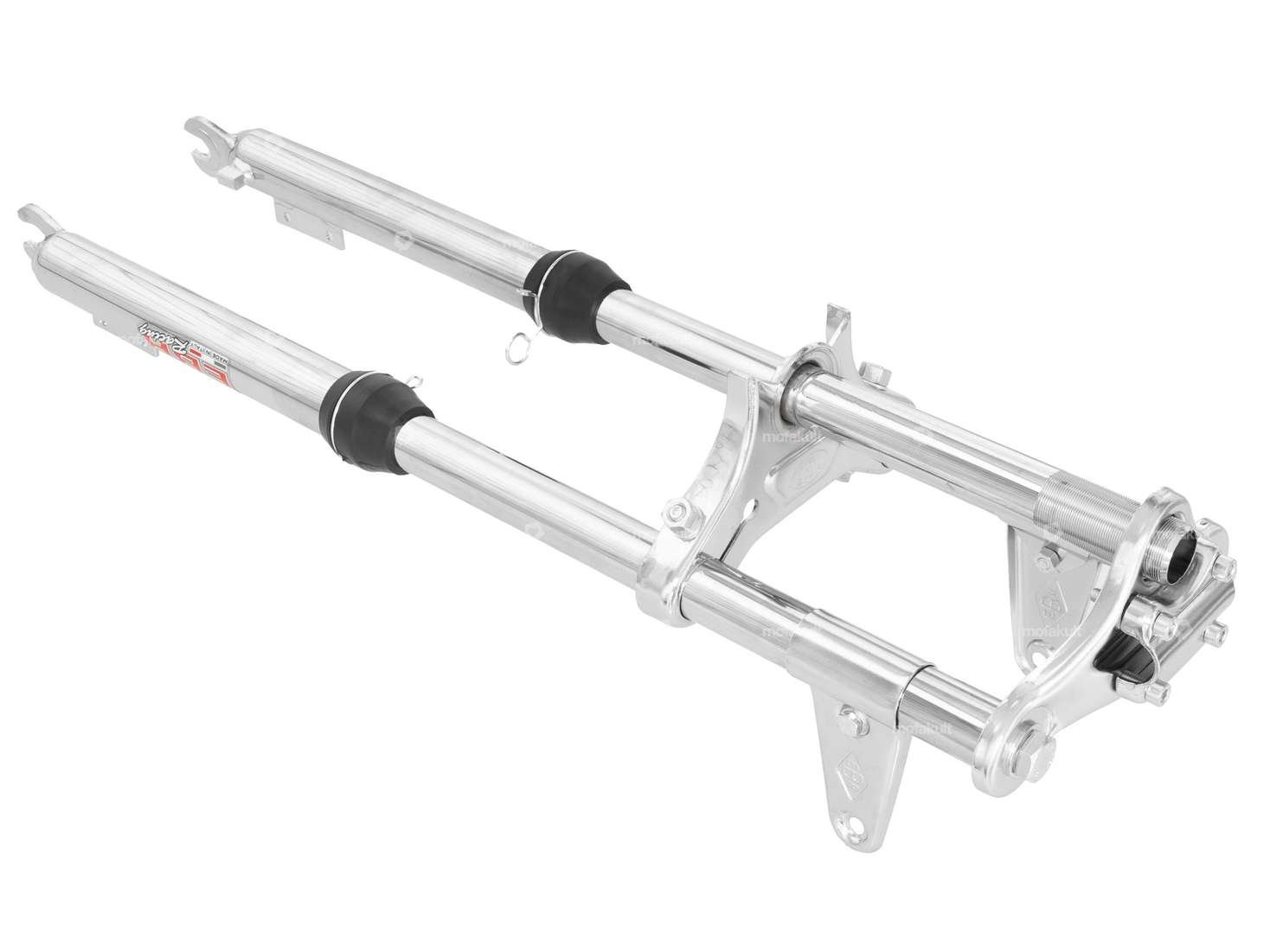 EBR fourche renforcée & rallongée Chrome | Puch Carousel Image 2