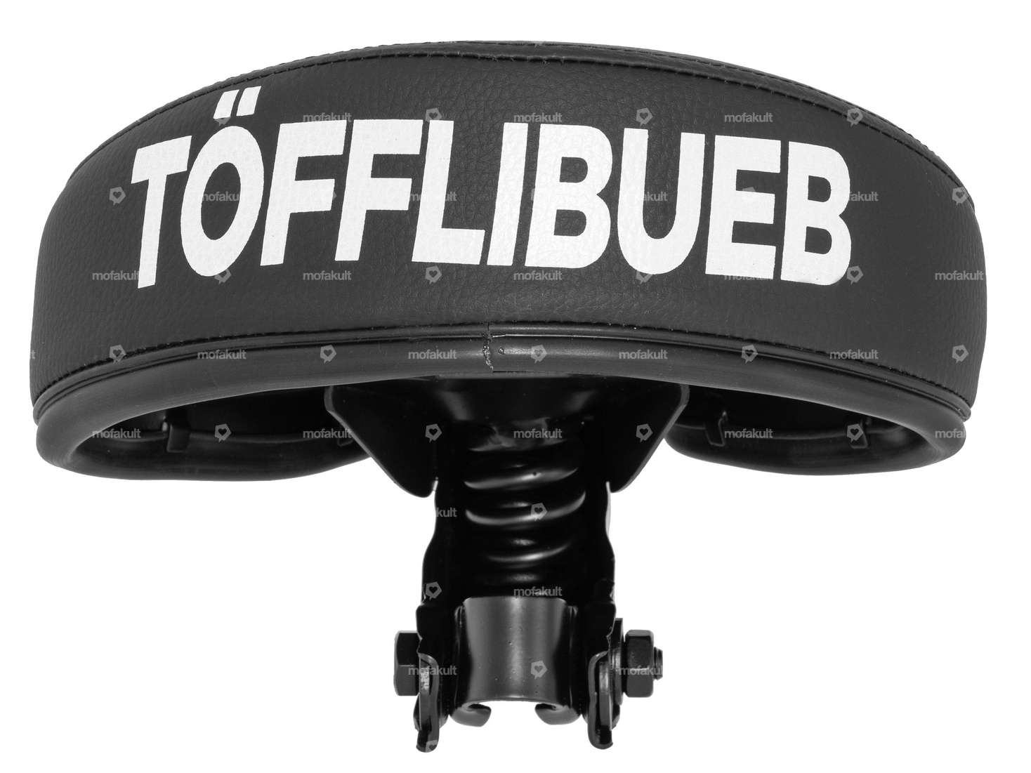 Selle "Töfflibueb" inscription basse noire Carousel Image 3