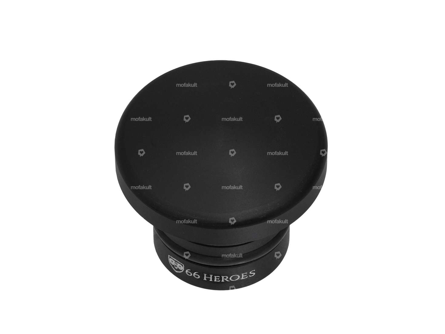 66HEROES Bouchon de réservoir rond noir | Puch Maxi Carousel Image 1