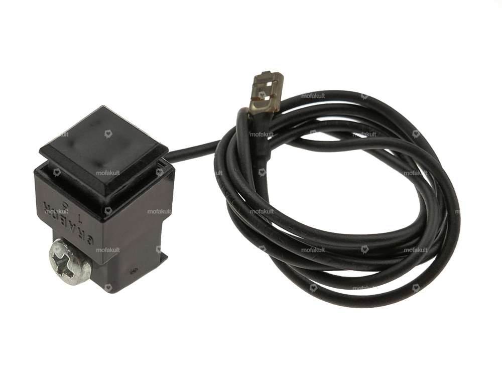 bouton klaxon noir | Piaggio Ciao, SI, Bravo, Boxer Carousel Image 1