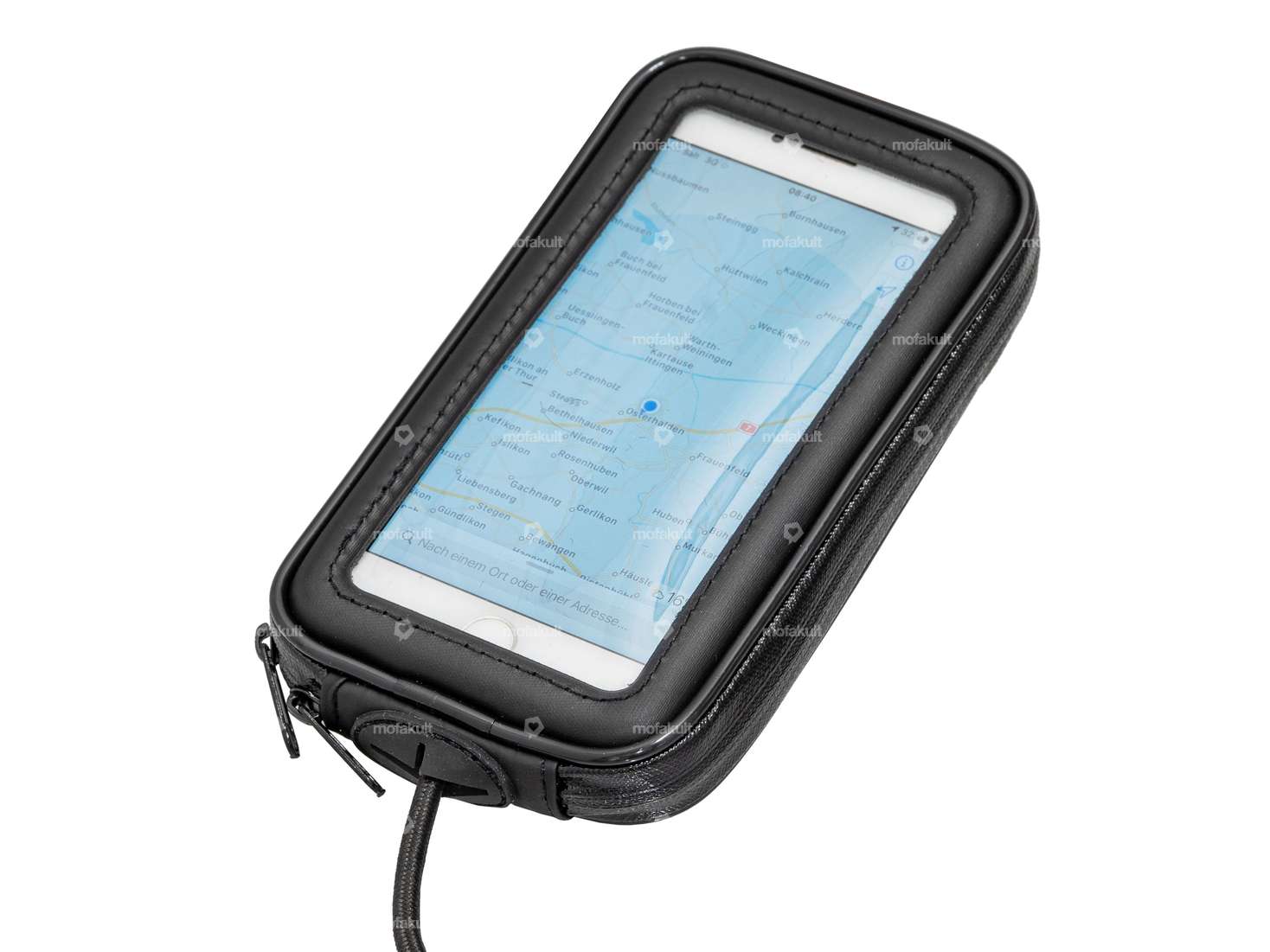 GPO Support pour téléphone portable jusqu'à 5" (étanche) montage sur guidon, pivotant à 360 Carousel Image 3