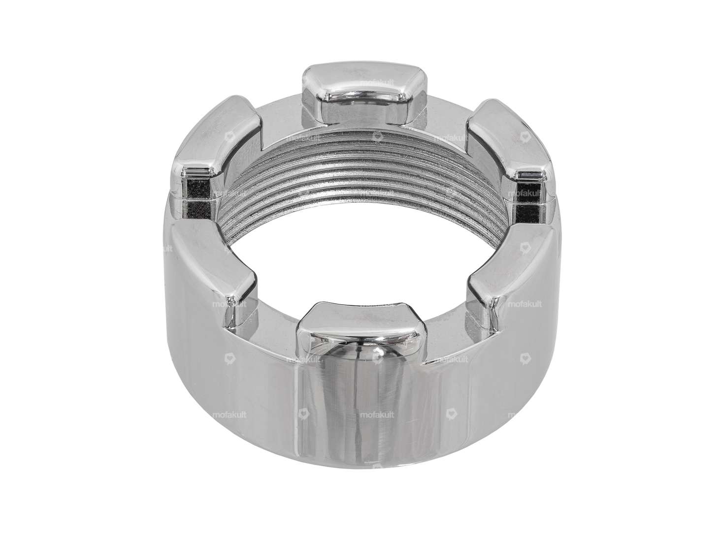 swiing® ingenious Ecrou d'échappement M40x1.5 long 32 mm coude | Sachs Carousel Image 1