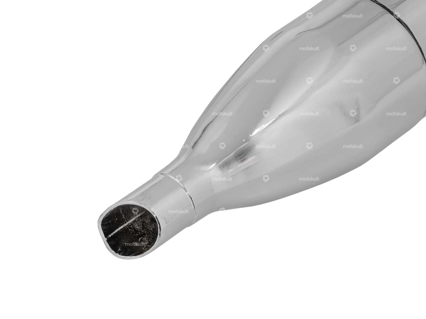 swiing flûte Ø 28 / 70 mm chrome (échappement Reso) Carousel Image 3