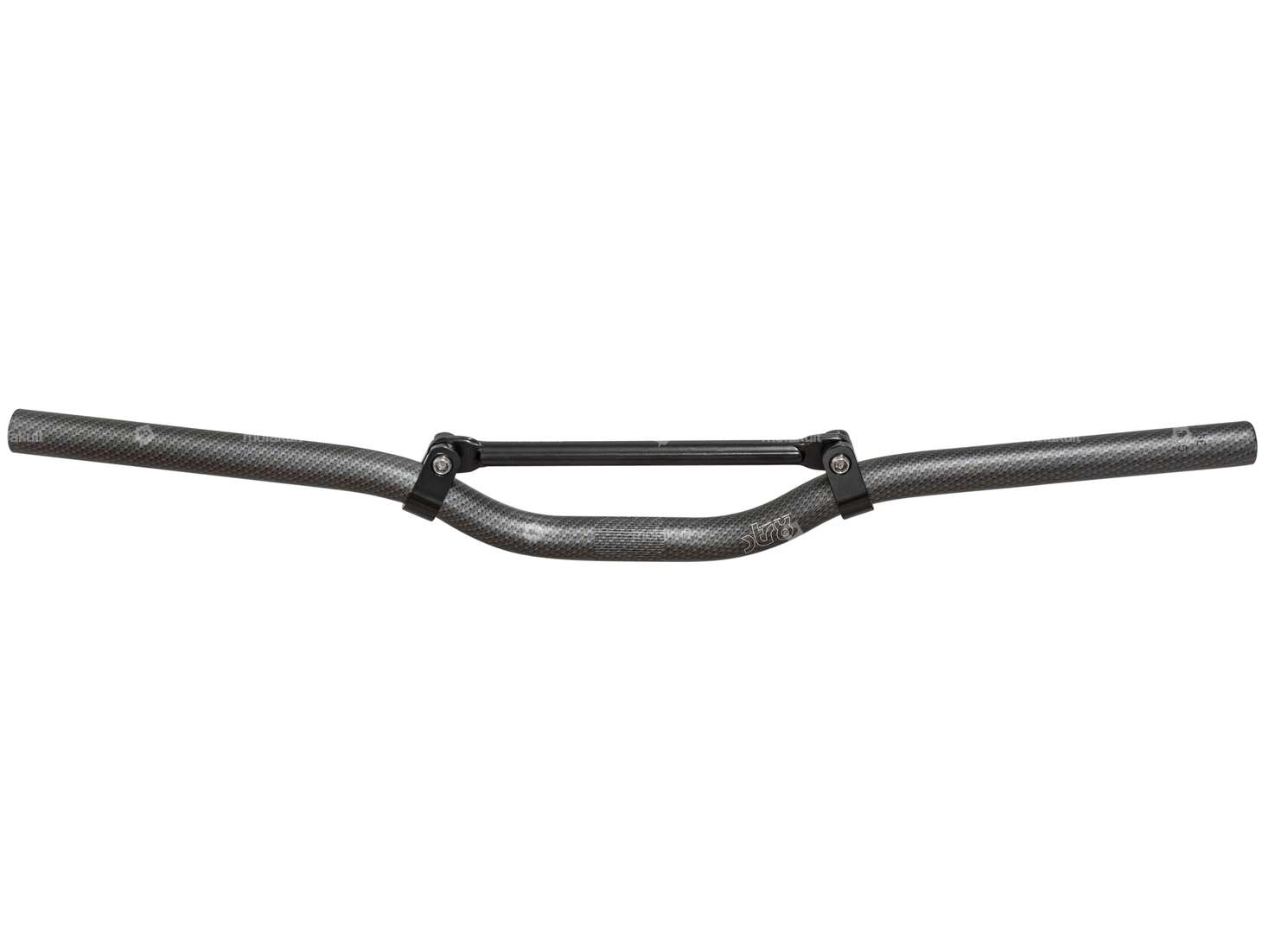 Guidon de course STR8 Alu Plaque de fourche 7 cm étroite carbone Carousel Image 1