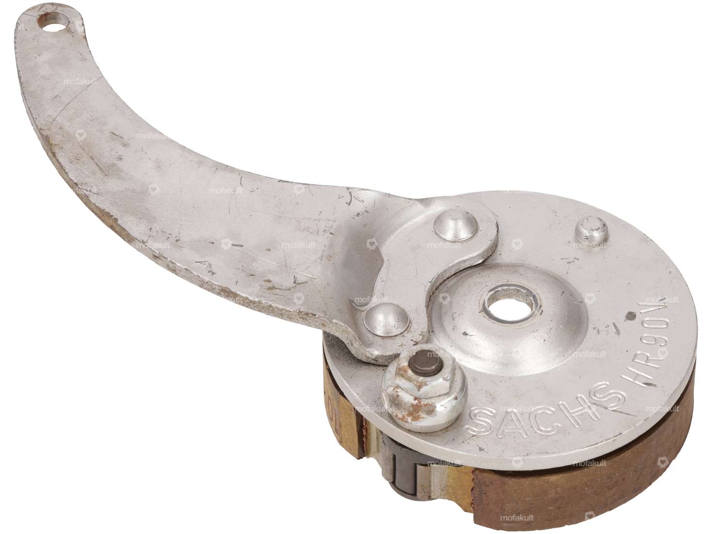 Brake anchor plate HR 90V not cranked Ø 90 mm rear NOS | Puch X30 Velux / Sachs Carousel Image 2