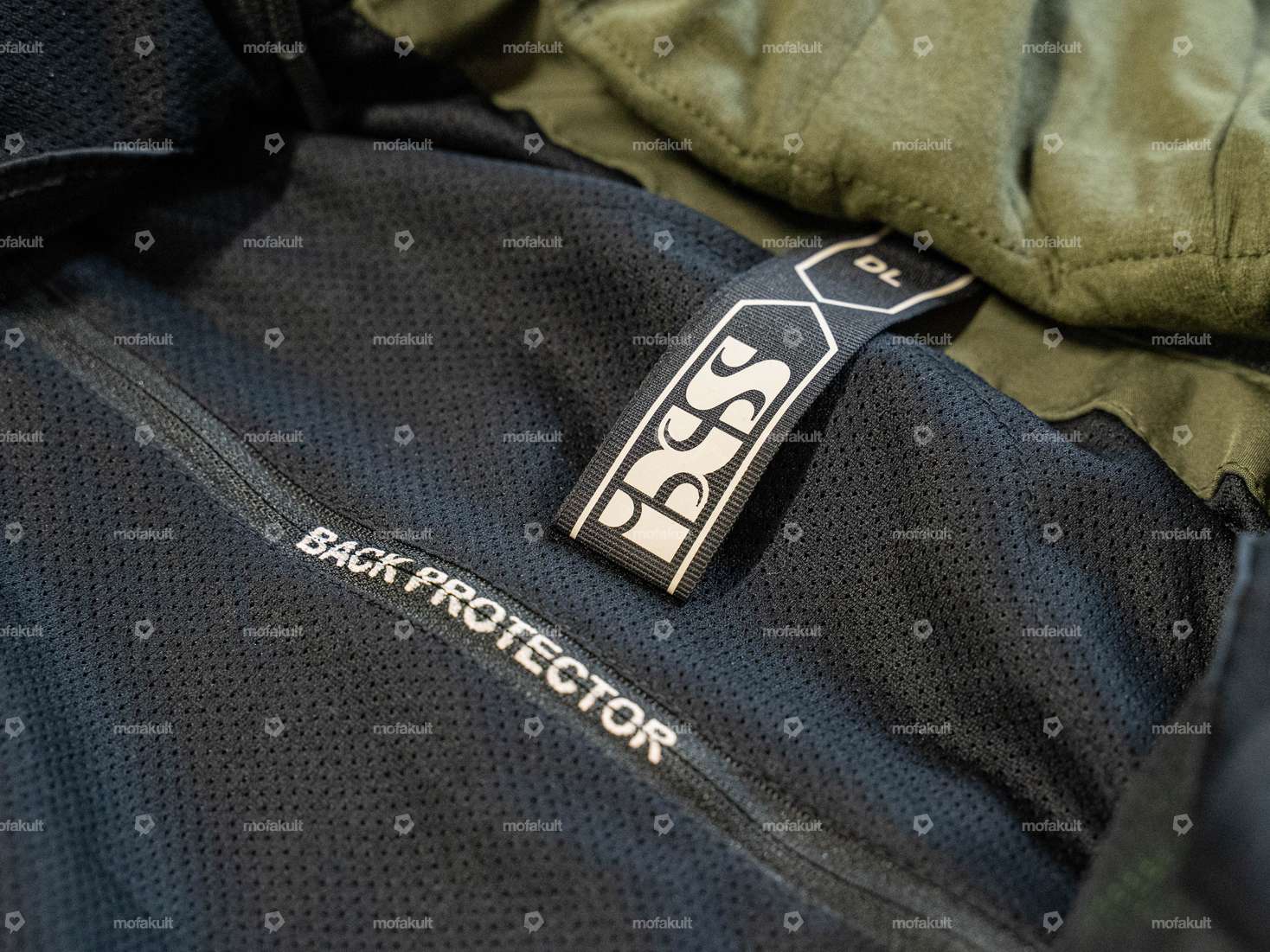 Veste IXS "Jagdfieber" avec protections Ladies olive (M - XL) Carousel Image 4