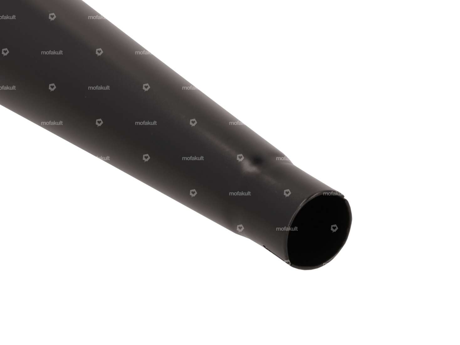 Pot d'échappement cigare Ø 28 / 70 mm noir Carousel Image 2