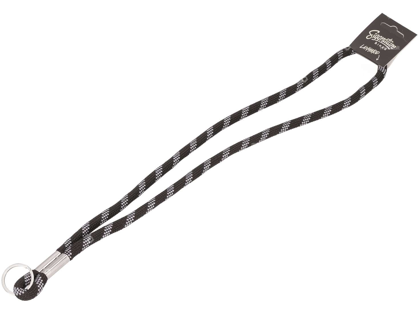 Siggnature lanyard black / gray Carousel Image 1