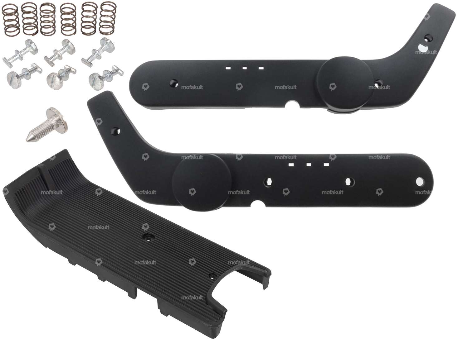 Set frame fairing Mono black | Piaggio Ciao Carousel Image 1