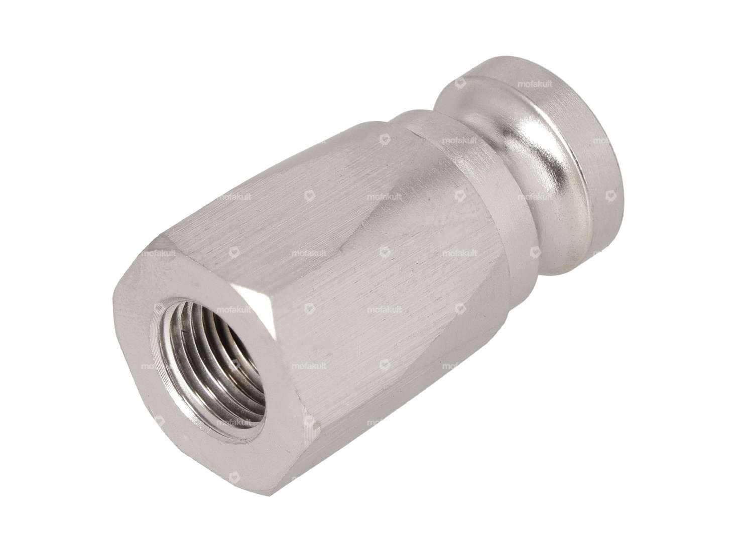 66HEROES mounting pin M10 license plate holder side stainless steel Carousel Image 1