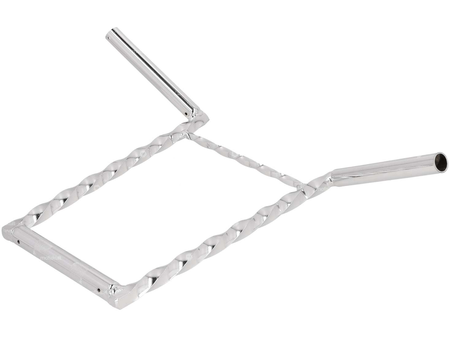 Handlebar fork plate 35 cm turned with chrome strut Carousel Image 2