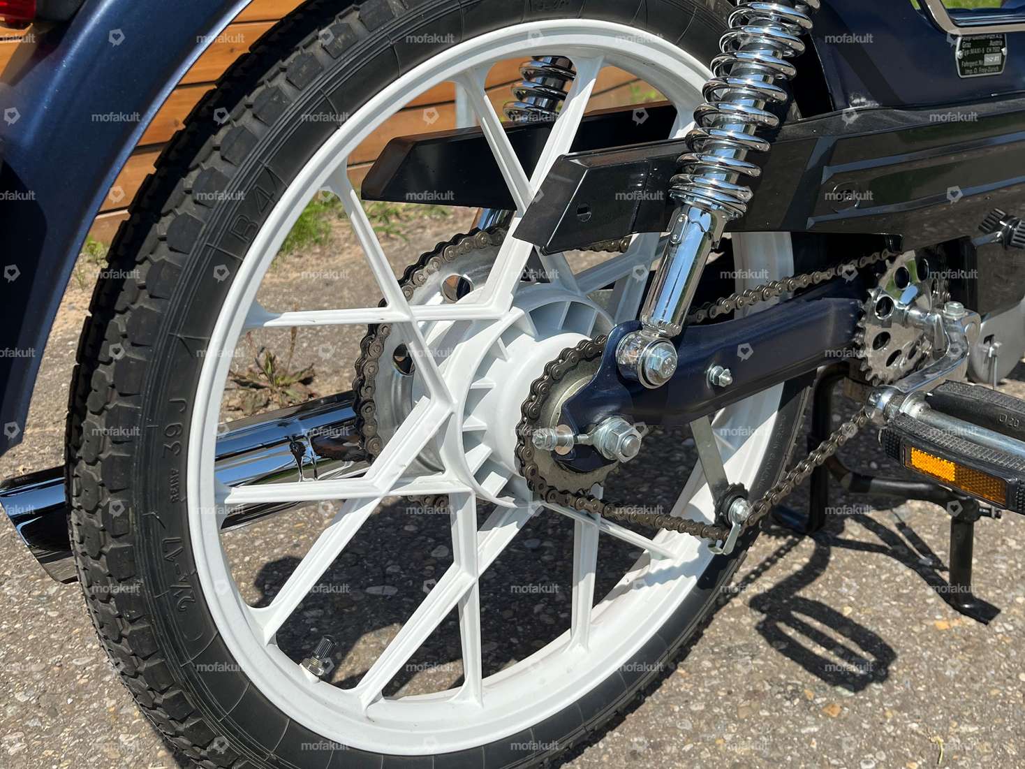 Coque de roulement de roue Ø 30 mm Snowflake roue arrière | Puch Maxi Carousel Image 2