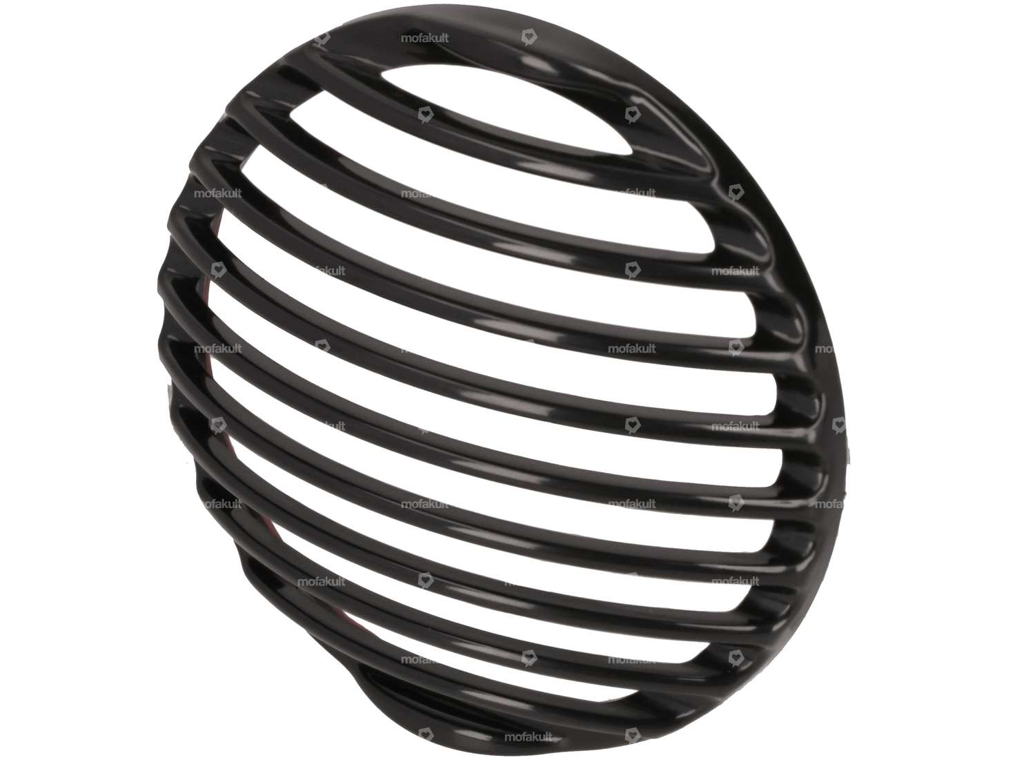 Grille de lampe "Louisiana" noire Carousel Image 1