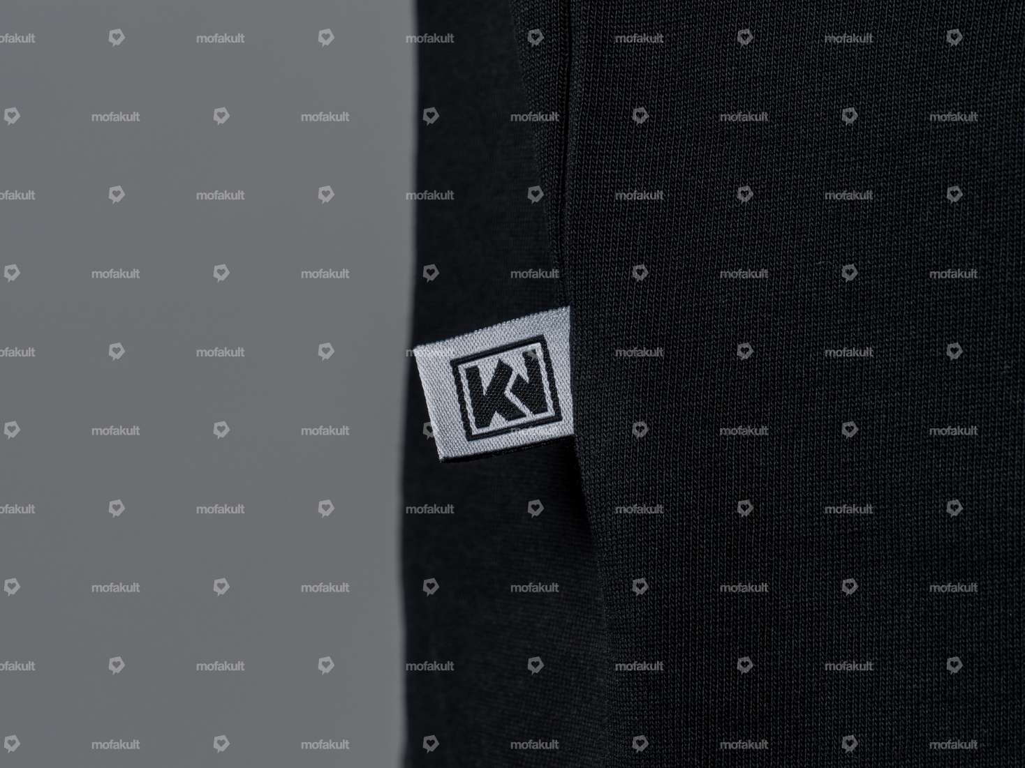 T-shirt KULTWEAR « Tagger » oversize noir Carousel Image 6