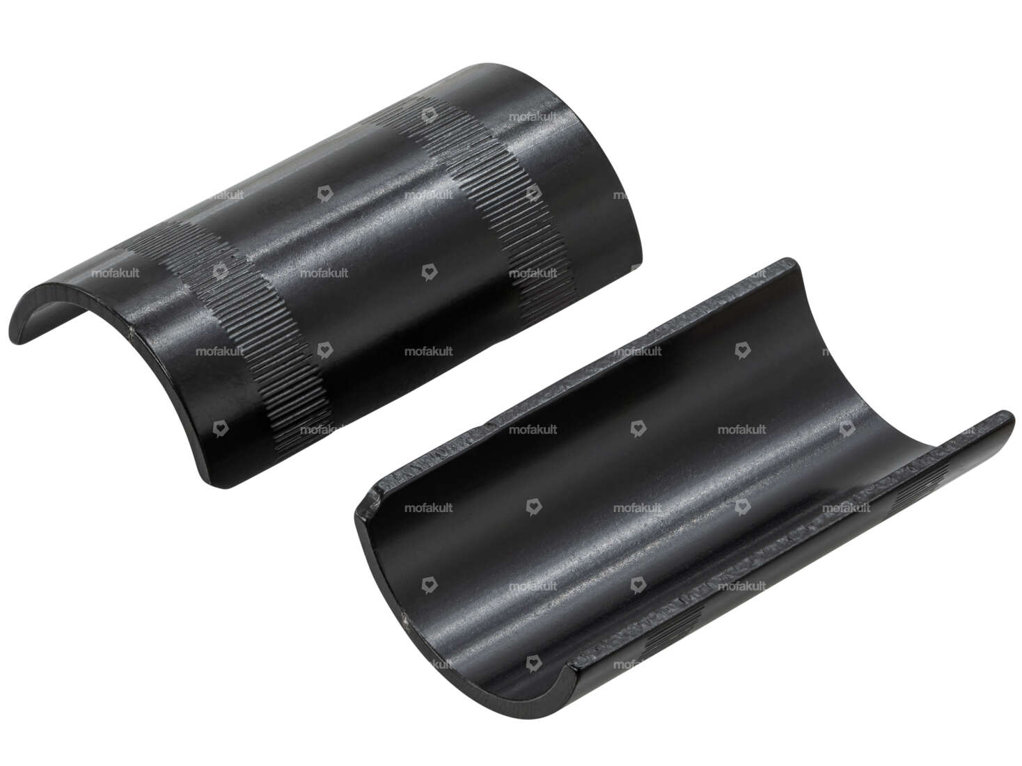 Handlebar reducers from Ø 22.2 to 25.4 mm black Carousel Image 1