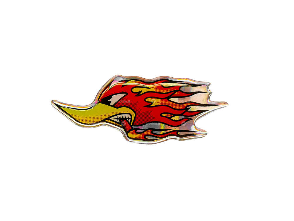 Canard de feu à gauche Gel adhésif 3D Carousel Image 1