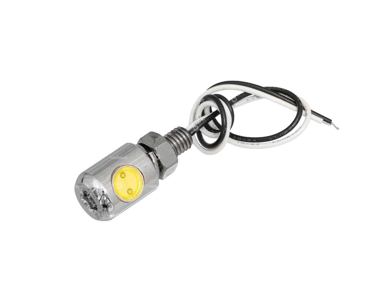 Éclairage de la plaque d'immatriculation LED Chrome Carousel Image 1