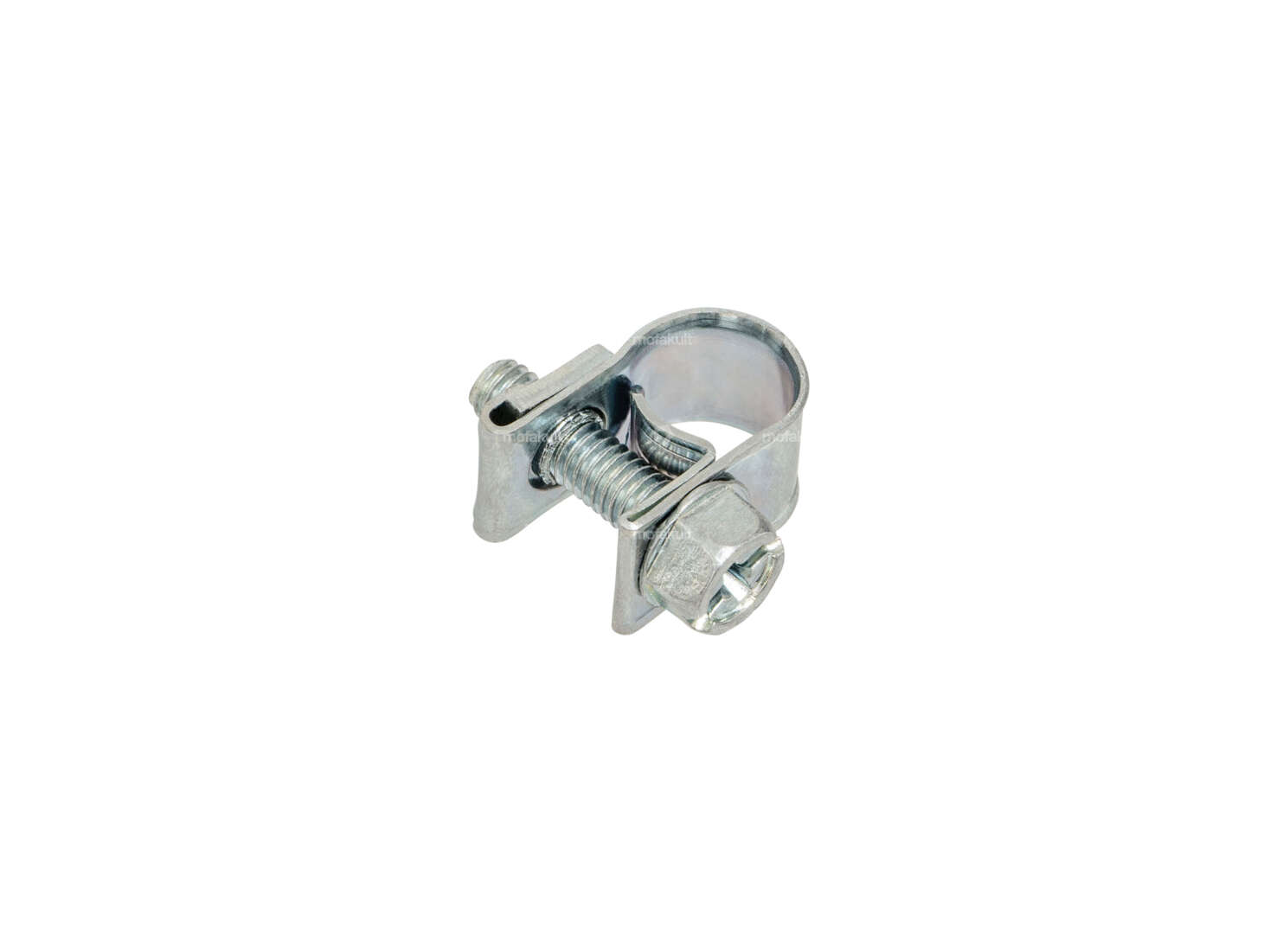 Solid screw clamp 6 - 8 mm W1 - galvanized Carousel Image 1
