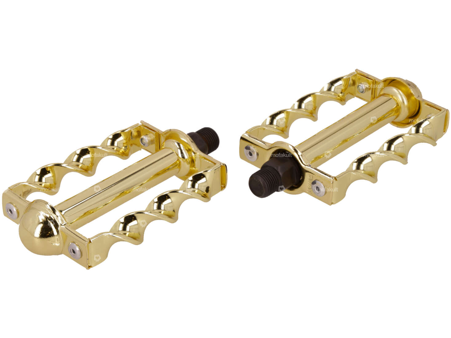 66HEROES Pédales tournées or Carousel Image 1