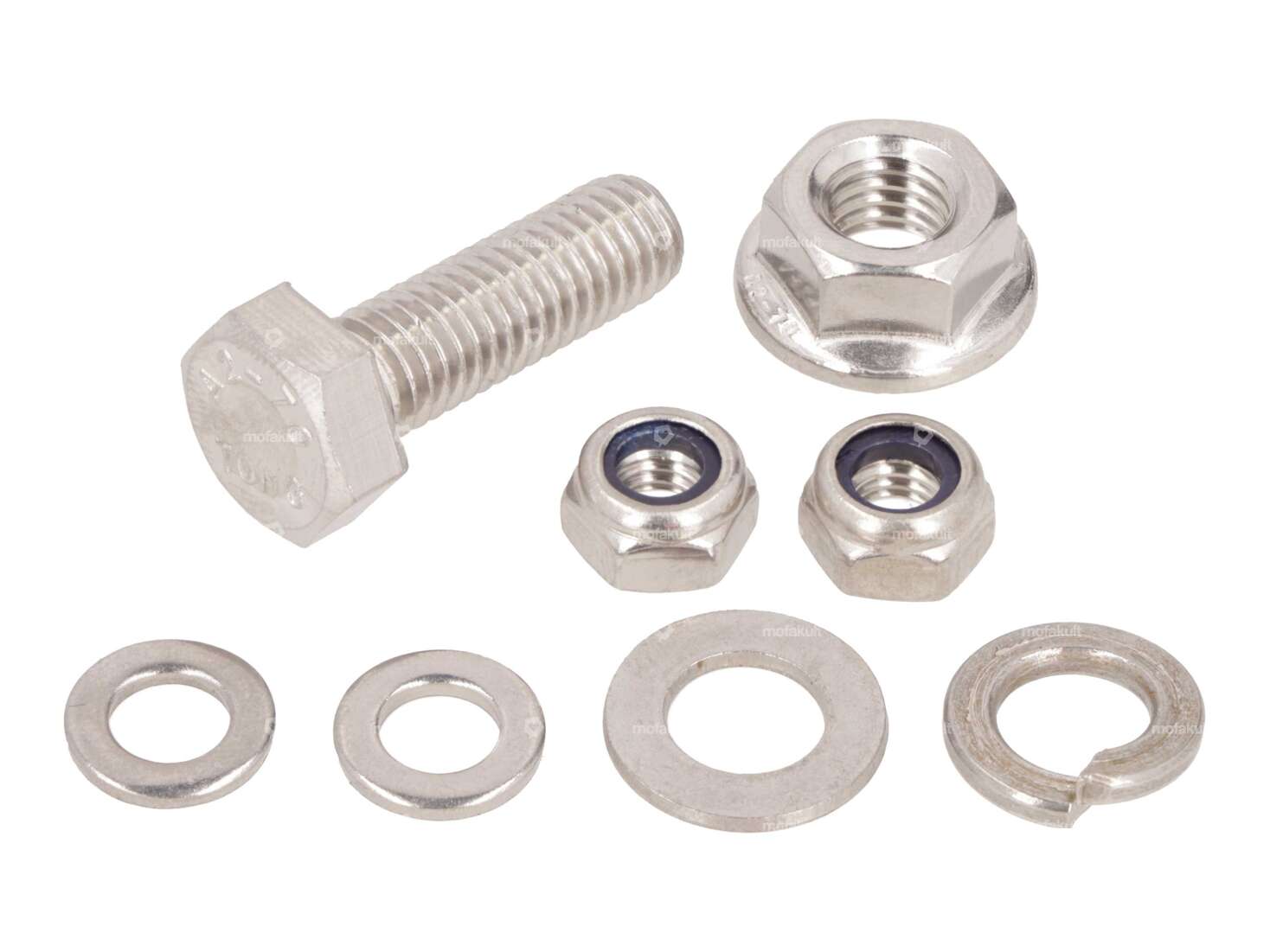 swiing® revival Kit de vis pour pot d'échappement (à partir du printemps 2023) Inox | Pony GTX 521 Carousel Image 1