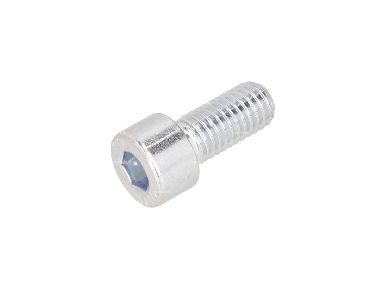 Vis M8x18 tête cylindrique six pans creux zingué Carousel Image 1