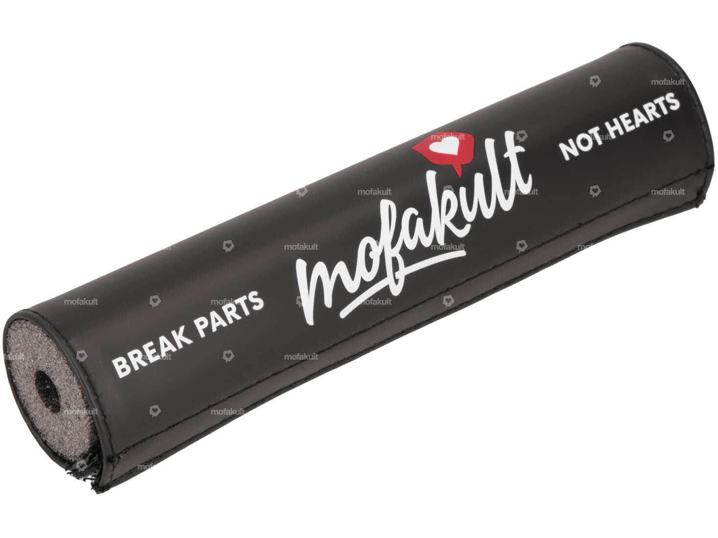 mk-Merch handlebar protection "mofakult" black Carousel Image 1