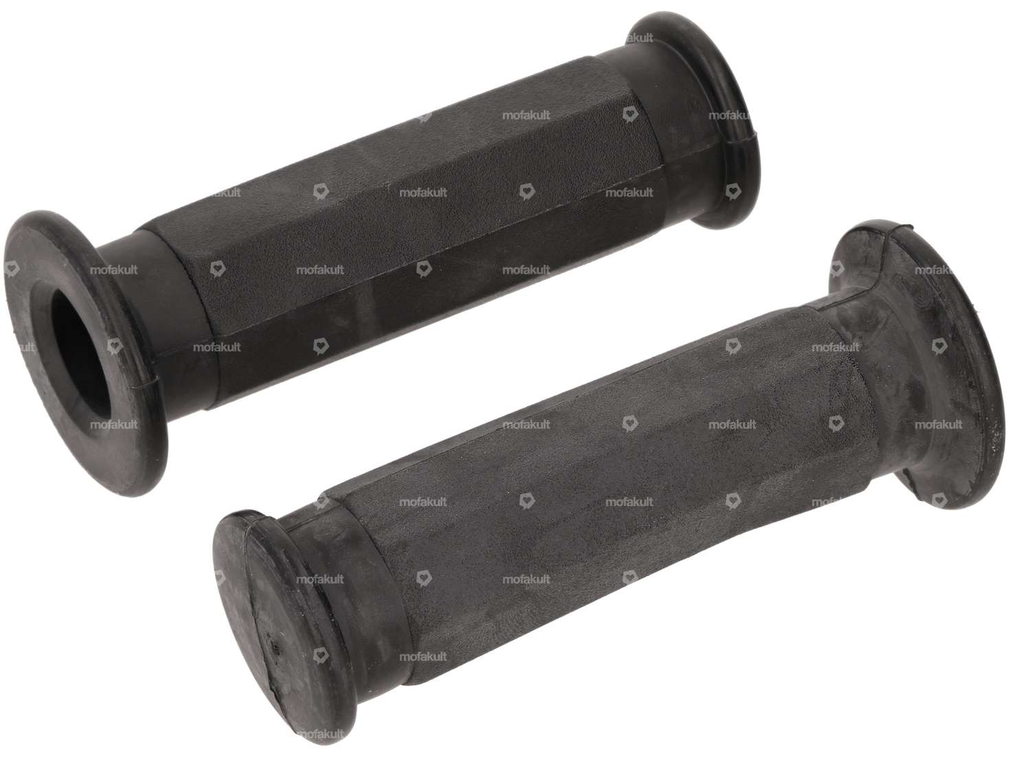 Grips polygon black NOS | Piaggio Ciao SI, Bravo Carousel Image 1